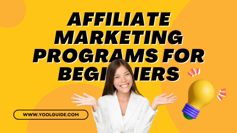 Affiliate Marketing Programs for Beginners
